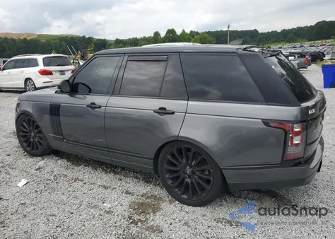 2017 Land Rover Range Rover Supercharged из США, поврежденный, VIN SALGS2FE7HA355219